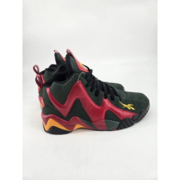 Reebok Kamikaze 2 Mid Seattle Alternate Basketball Shoes Sneakers Mens Sz 10 - Picture 6 of 11